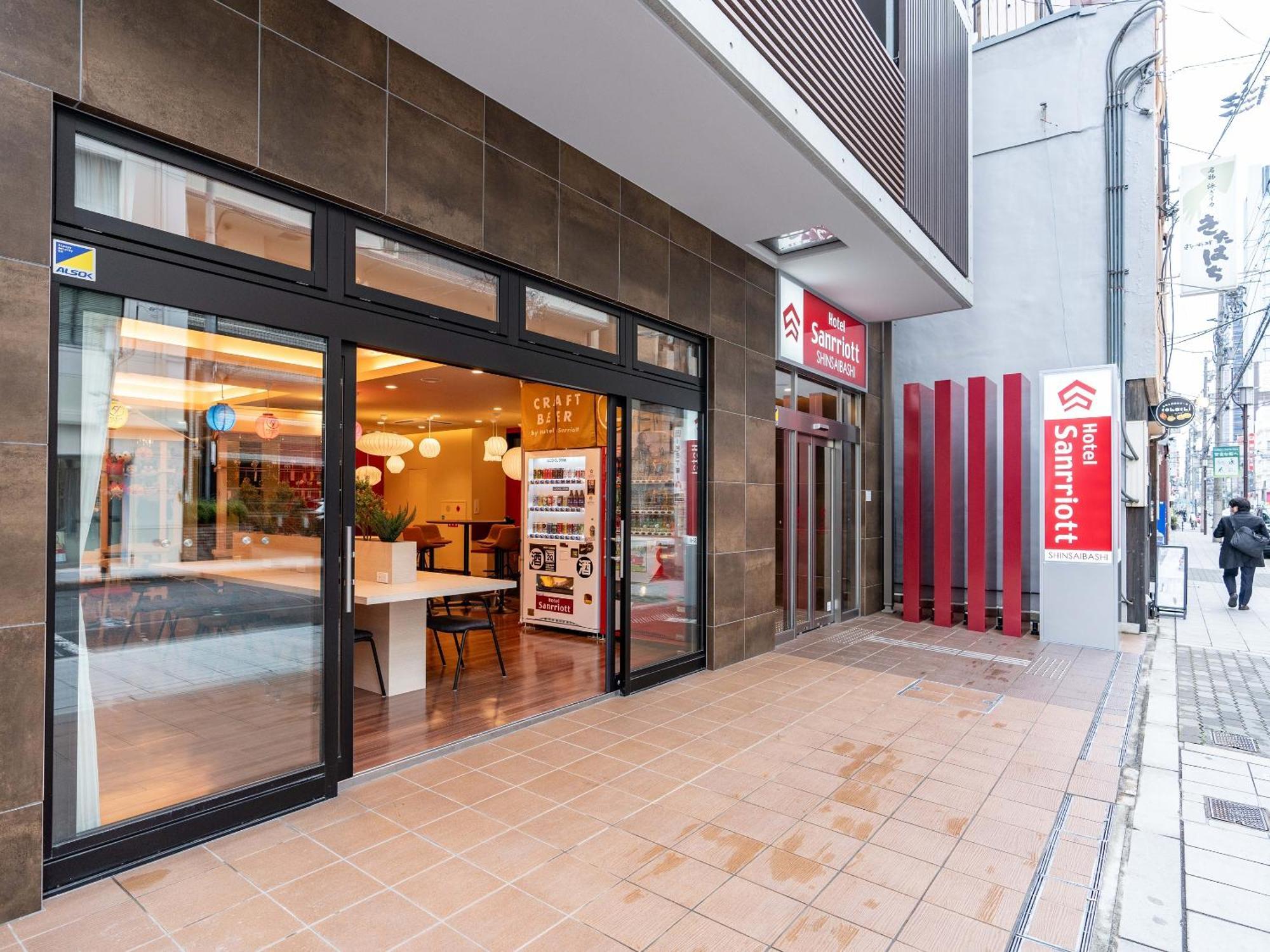 Hotel Sanrriott Shinsaibashi Осака Екстер'єр фото